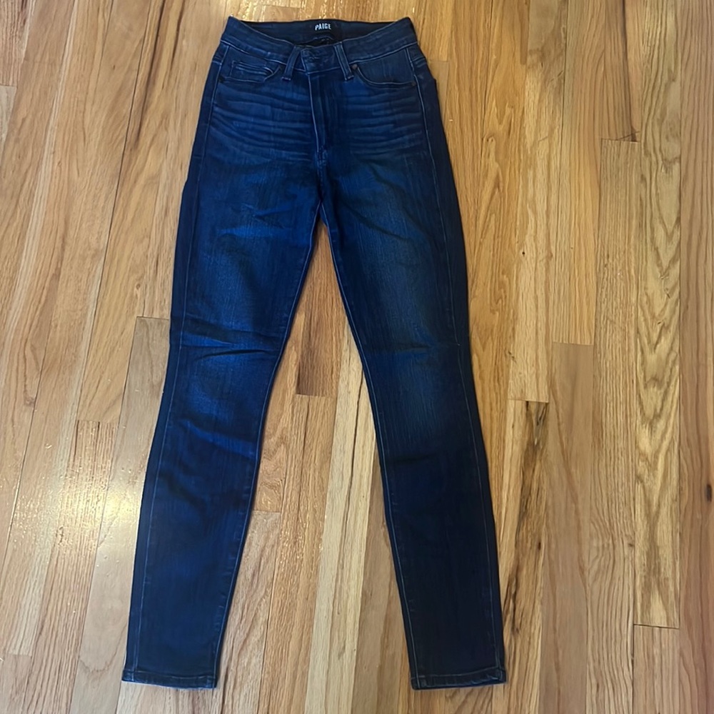 Dark PAIGE jeans (Skinny) - Picture 1 of 6